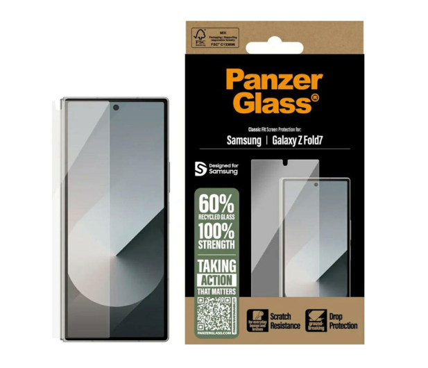 PanzerGlass Classic Fit do Samsung Galaxy Z Fold7 - 1538893 - zdjęcie